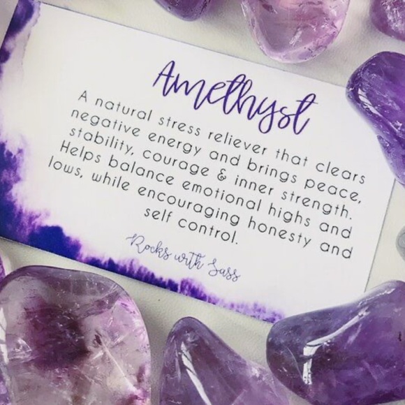 NATURAL AMETHYST SEA HORSE HEALING STONE NEW 3 INCH - Picture 7 of 7